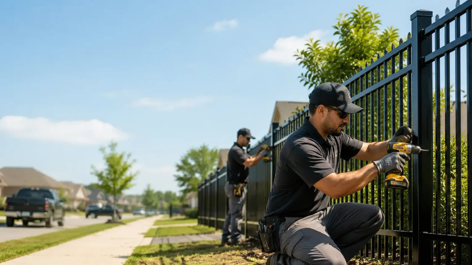 Metal Fence Installation in Forreston, TX